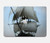 S1096 Sailing Ship in an Ocean Hard Case For MacBook Pro 14 M1-M5 A2442,A2779,A2992,A2918,A3112,A3185,A3401,A3434,A3112