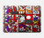 S1923 Hanafuda Japanese Flower Card Hard Case For MacBook Pro 14 M1-M5 A2442,A2779,A2992,A2918,A3112,A3185,A3401,A3434,A3112