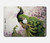 S2773 Peacock Chinese Brush Painting Hard Case For MacBook Pro 14 M1-M5 A2442,A2779,A2992,A2918,A3112,A3185,A3401,A3434,A3112