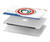 S3017 Paraguay Flag Hard Case For MacBook Pro 14 M1,M2,M3 (2021,2023) - A2442, A2779, A2992, A2918