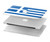 S3102 Flag of Greece Hard Case For MacBook Pro 14 M1,M2,M3 (2021,2023) - A2442, A2779, A2992, A2918