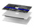 S3244 Thin Blue Line USA Hard Case For MacBook Pro 14 M1,M2,M3 (2021,2023) - A2442, A2779, A2992, A2918
