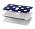 S3533 Blue Polka Dot Hard Case For MacBook Pro 14 M1,M2,M3 (2021,2023) - A2442, A2779, A2992, A2918