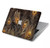 S3691 Gold Peacock Feather Hard Case For MacBook Pro 14 M1,M2,M3 (2021,2023) - A2442, A2779, A2992, A2918