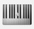 S2082 One Octave Piano Hard Case For MacBook Pro 16 M1,M2,M3,M4 (2021,2024) - A3403, A3186, A2991, A2780, A2485