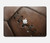 S2661 Leather Soccer Football Graphic Hard Case For MacBook Pro 16 M1,M2 (2021,2023) - A2485, A2780