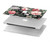 S2727 Vintage Rose Pattern Hard Case For MacBook Pro 16 M1,M2 (2021,2023) - A2485, A2780