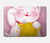 S3025 Pink Maneki Neko Lucky Cat Hard Case For MacBook Pro 16 M1,M2 (2021,2023) - A2485, A2780