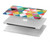 S3049 Triangles Vibrant Colors Hard Case For MacBook Pro 16 M1,M2,M3,M4 (2021,2024) - A3403, A3186, A2991, A2780, A2485