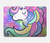 S3264 Pastel Unicorn Hard Case For MacBook Pro 16 M1,M2,M3,M4 (2021,2024) - A3403, A3186, A2991, A2780, A2485