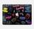 S3433 Vintage Neon Graphic Hard Case For MacBook Pro 16 M1,M2,M3,M4 (2021,2024) - A3403, A3186, A2991, A2780, A2485