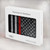 S3687 Firefighter Thin Red Line American Flag Hard Case For MacBook Pro 16 M1,M2,M3,M4 (2021,2024) - A3403, A3186, A2991, A2780, A2485