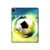 S3844 Glowing Football Soccer Ball Hard Case For iPad Pro 12.9 (2022,2021,2020,2018, 3rd, 4th, 5th, 6th)