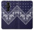 S3357 Navy Blue Bandana Pattern Case For Sony Xperia Pro-I