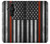 S3472 Firefighter Thin Red Line Flag Case For Sony Xperia Pro-I