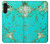 S2377 Turquoise Gemstone Texture Graphic Printed Case For Samsung Galaxy A13 4G