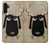 S2826 Cute Cartoon Unsleep Black Sheep Case For Samsung Galaxy A13 4G
