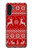 S2835 Christmas Reindeer Knitted Pattern Case For Samsung Galaxy A13 4G