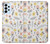 S2354 Pastel Flowers Pattern Case For Samsung Galaxy A23