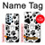 S2904 Dog Paw Prints Case For Samsung Galaxy A23