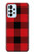 S2931 Red Buffalo Check Pattern Case For Samsung Galaxy A23
