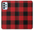 S2931 Red Buffalo Check Pattern Case For Samsung Galaxy A23