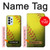 S3031 Yellow Softball Ball Case For Samsung Galaxy A23