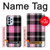S3091 Pink Plaid Pattern Case For Samsung Galaxy A23