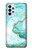 S3399 Green Marble Graphic Print Case For Samsung Galaxy A23