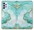 S3399 Green Marble Graphic Print Case For Samsung Galaxy A23