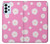 S3500 Pink Floral Pattern Case For Samsung Galaxy A23