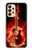S0415 Fire Guitar Burn Case For Samsung Galaxy A33 5G