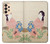 S0889 Japan Art Kimono Case For Samsung Galaxy A33 5G