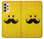 S1145 Yellow Mustache Sun Case For Samsung Galaxy A33 5G