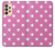 S2358 Pink Polka Dots Case For Samsung Galaxy A33 5G