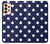 S3533 Blue Polka Dot Case For Samsung Galaxy A33 5G