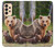 S3558 Bear Family Case For Samsung Galaxy A33 5G S3558 Bear Family Case For Samsung Galaxy A33 5G