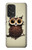 S0360 Coffee Owl Case For Samsung Galaxy A53 5G