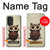 S0360 Coffee Owl Case For Samsung Galaxy A53 5G