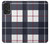 S3452 Plaid Fabric Pattern Case For Samsung Galaxy A53 5G