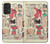 S3820 Vintage Cowgirl Fashion Paper Doll Case For Samsung Galaxy A53 5G