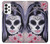 S3821 Sugar Skull Steam Punk Girl Gothic Case For Samsung Galaxy A73 5G
