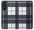 S3452 Plaid Fabric Pattern Case For Motorola Edge 30 Pro