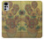 S0214 Van Gogh Vase Fifteen Sunflowers Case For Motorola Moto G22