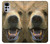 S0840 Grizzly Bear Face Case For Motorola Moto G22