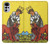 S3458 Strength Tarot Card Case For Motorola Moto G22