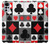 S3463 Poker Card Suit Case For Motorola Moto G22