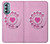 S2847 Pink Retro Rotary Phone Case For Motorola Moto G Stylus 5G (2022)