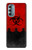 S2917 Biohazards Virus Red Alert Case For Motorola Moto G Stylus 5G (2022)