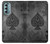 S3446 Black Ace Spade Case For Motorola Moto G Stylus 5G (2022)